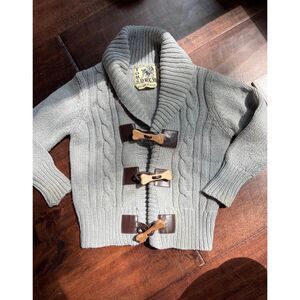 Tom and drew knit‎ sweater 2-3 wood bone detail boutique fall